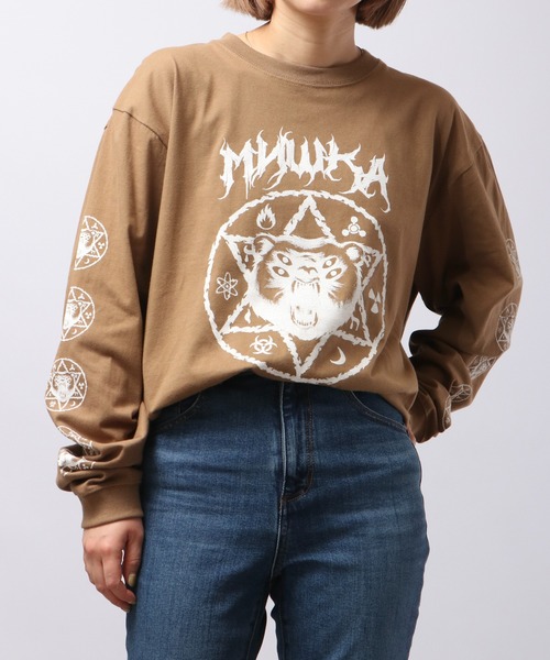 MISHKA tシャツ ミシカ ロングスリーブTシャツ メンズ レディース