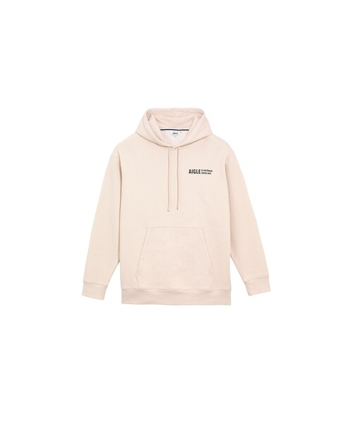 AIGLE（エーグル） パーカー ロゴフーデッドスウェットパーカ メンズ