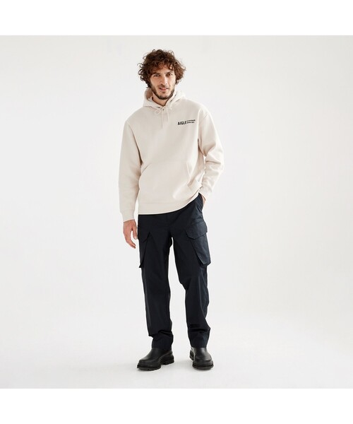AIGLE（エーグル） パーカー ロゴフーデッドスウェットパーカ メンズ