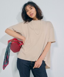 未使用✨23区 ALBINIジャージー バックフレア Tシャツ カットソー 38 23区 tシャツ 「洗える」ALBINIジャージー バックフレア Tシャツ