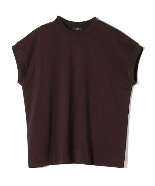 SHIPS for women / シップスウィメン SHIPS Primary Navy Label:サイロ プレミアム フレンチ スリーブ TEE SHIPS for women / シップスウィメン Primary Navy Label:サイロ