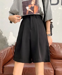 【大人の春夏コーデに＊】HERMES タック ショートパンツ タックショートパンツ [M3985] | SALE!! - レディース