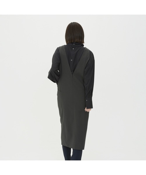 NEW BALANCE レディース MET24 A Line Coat 軽量 New Balance MET24 Front Split Dress レディース : ZOZOTOWN