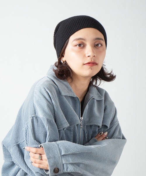 RACAL（ラカル） ニット帽 ニットキャップ Cashmere / Silk Blend Wool
