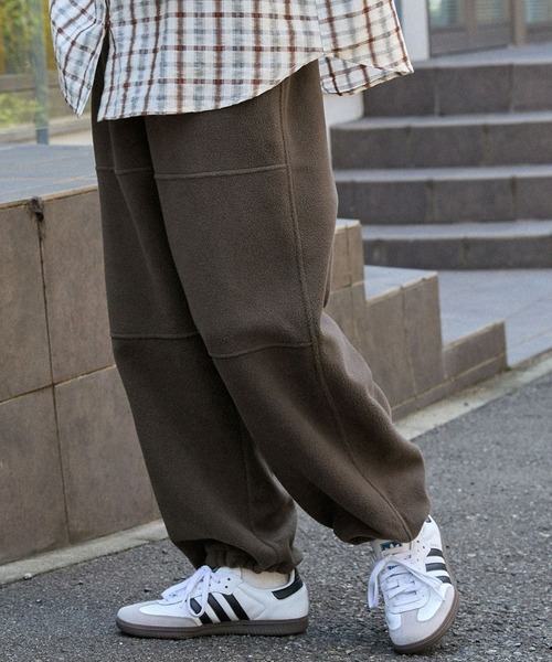 MONO-MART スウェットパンツ ジャージ ルーズシルエットカラー