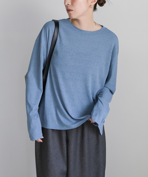select MOCA（セレクトモカ） tシャツ スラブシアークルーネック