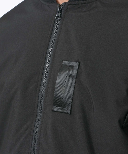 マウジー　フェザー混ダウンジャケット　ミリタリーCORDURA 黒　XL程度 000000033514-06-l.jpg?t=