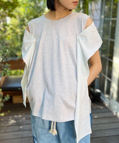 tシャツ ショールスリーブTee レディース