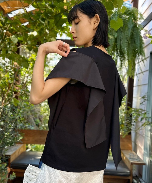 tシャツ ショールスリーブTee レディース tシャツ ショールスリーブTee レディース : ZOZOTOWN Yahoo!店