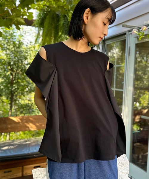 tシャツ ショールスリーブTee レディース : ZOZOTOWN Yahoo!店