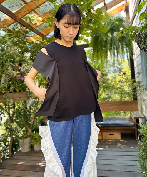 tシャツ ショールスリーブTee レディース tシャツ ショールスリーブTee レディース : ZOZOTOWN Yahoo!店