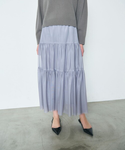 Diagram スカート チュールティアードスカート : ZOZOTOWN Yahoo!店