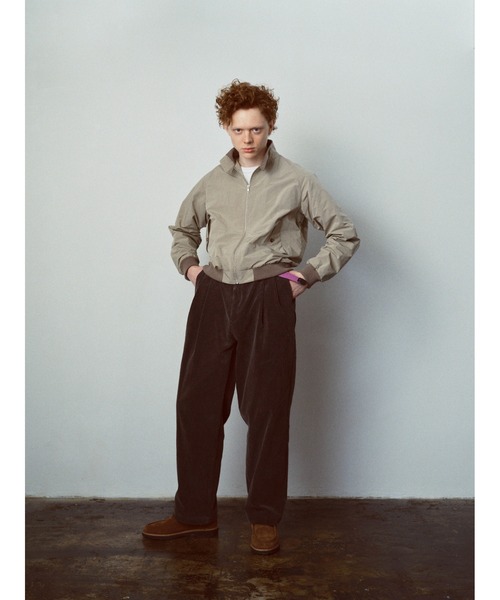 BURTON ネイビー ブラウン襟 ジャケット 0925BRIONI_M_004_006_e90f808f-