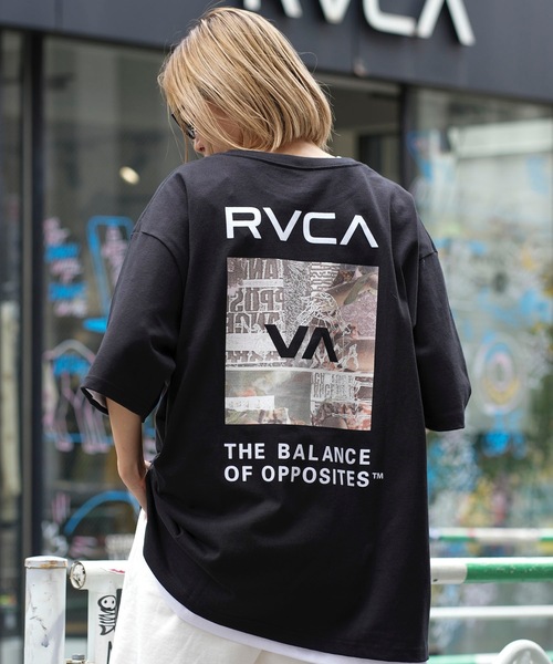 完売必須 大人気 RVCA THRASHED BOX Ｔシャツ バックプリント◎ 楽天市場】【 RVCA ルーカ 】 RVCA メンズ THRASHED BOX RVCA