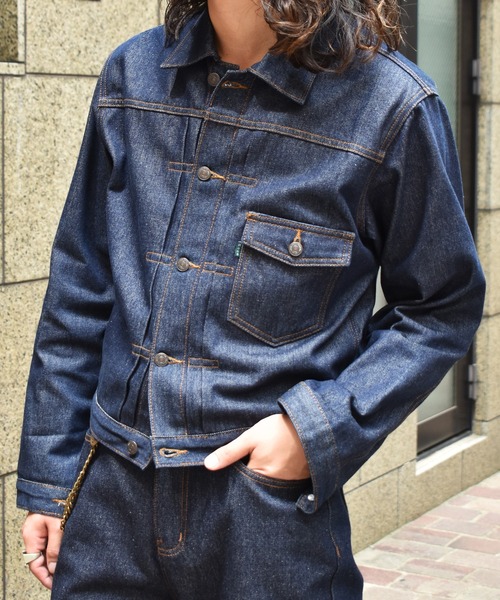 Noen ブラック デニムジャケット L デニムジャケット1st.[Black] – Noen