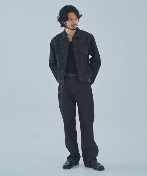 Noen 1st デニムセットアップ Noen（ノエン） デニムジャケット gジャン デニムジャケット1st