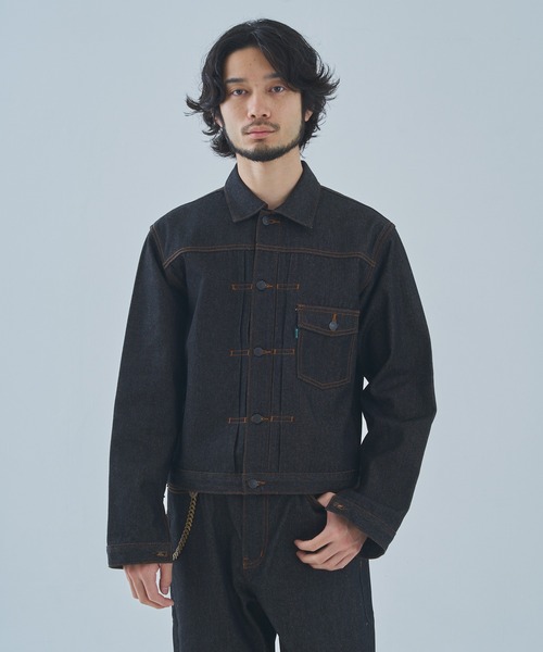 デニムジャケット gジャン デニムジャケット1st.「セットアップ対応」 メンズの画像