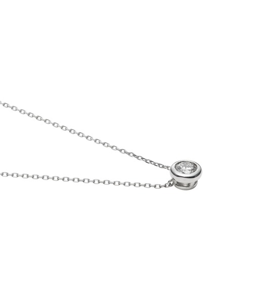 ヴァンドーム青山K18WG ダイヤモンドネックレス0.25ct VENDOME AOYAMA（ヴァンドーム青山） ネックレス ダイヤモンド