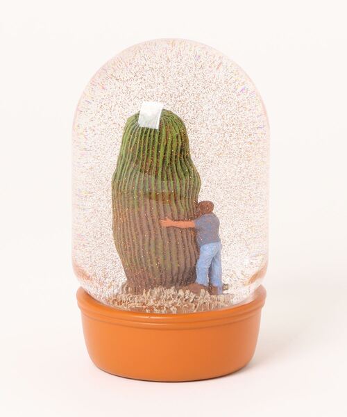 DULTON（ダルトン） インテリア PLANTS WATER GLOBE CACTUS WITH MAN