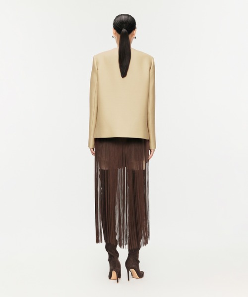 JNBY ベルト Elegant Long Fringe Belt / フリンジベルト