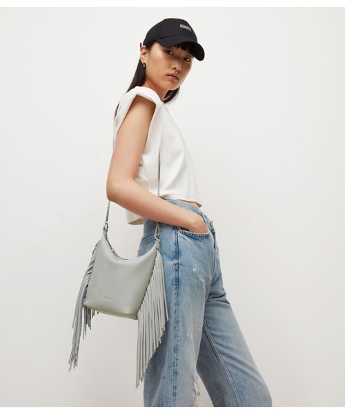 ALLSAINTS 「ALLSAINTS」 ショルダーバッグ ONE SIZE グリーン系その他 