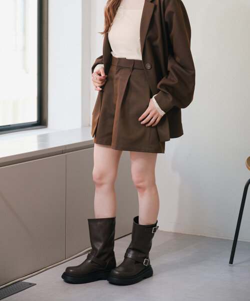 Kastane パンツ 「新色追加/セットアップ対応」フレンチツイルショート 