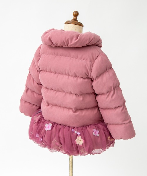 パンパンチュチュ　お花とリボンのバルーンコート panpantutu（パンパンチュチュ） ダウン アウター お花とリボンの