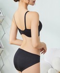 ブラジャー ショーツセット 2サイズ盛れる 厚...の詳細画像3