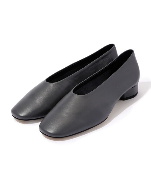 パンプス ミュール Aeyde DELIA ナッパレザー ローヒールパンプスの画像