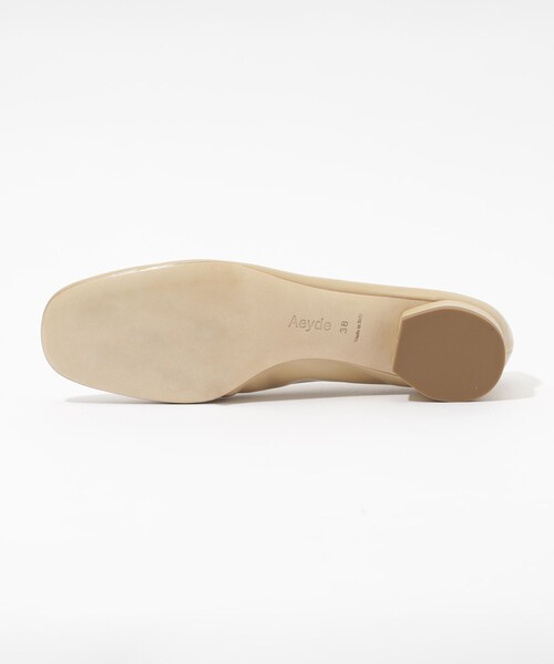 パンプス ミュール Aeyde DELIA ナッパレザー ローヒールパンプスの画像