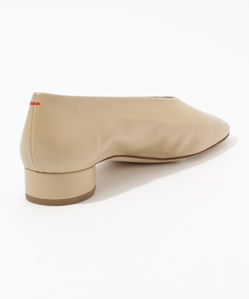 パンプス ミュール Aeyde DELIA ナッパレザー ローヒールパンプスの画像