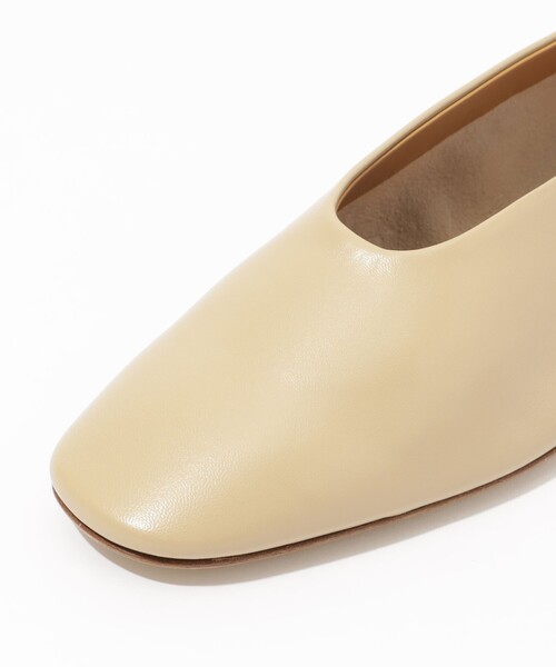 パンプス ミュール Aeyde DELIA ナッパレザー ローヒールパンプスの画像