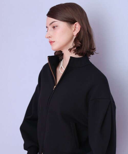 【完売品】アナイ　ANAYI スーパーメリノジップブルゾン セール】 スーパーメリノジップブルゾン （ブルゾン）｜ANAYI