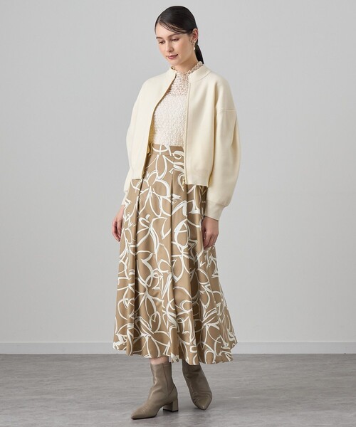 ANAYI｜スーパーメリノジップブルゾン | Rakuten Fashion(楽天