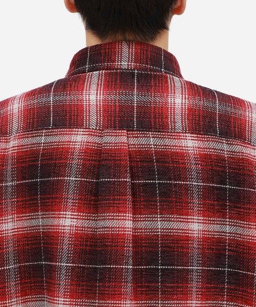 LAKOLE（ラコレ） シャツ モールチェックシャツ長袖 / 145342 メンズ