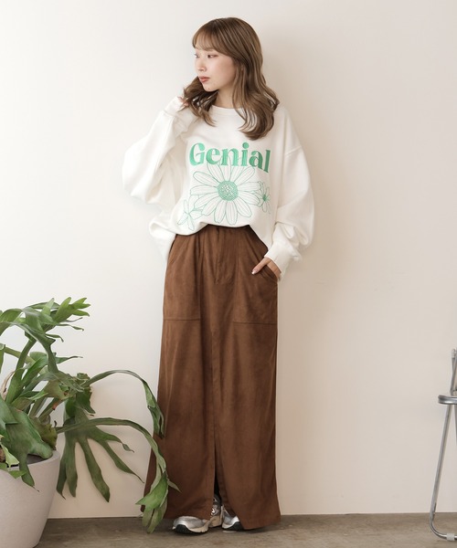 SUGGESTION トレーナー スウェット SUGGESTION/サジェッション
