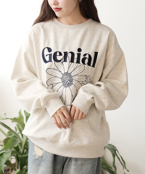 SUGGESTION トレーナー スウェット SUGGESTION/サジェッション