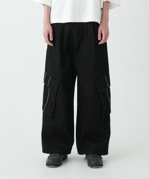 VERSACE カーゴ デニム CIASU ジーンズ Giza Stitch Cargo Denim / ギザステッチカーゴ