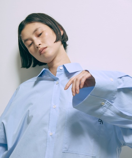 EN NEUME ブラウス シャツ Basic Oversized Shirt レディース 