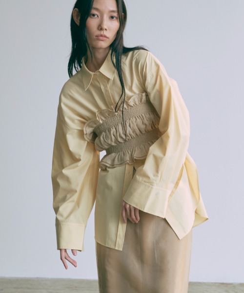 EN NEUME ブラウス シャツ Basic Oversized Shirt レディース 