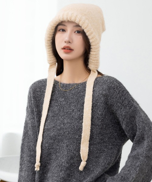 DAY CLOSET ニット帽 ニットキャップ 今っぽ韓国スタイル実現