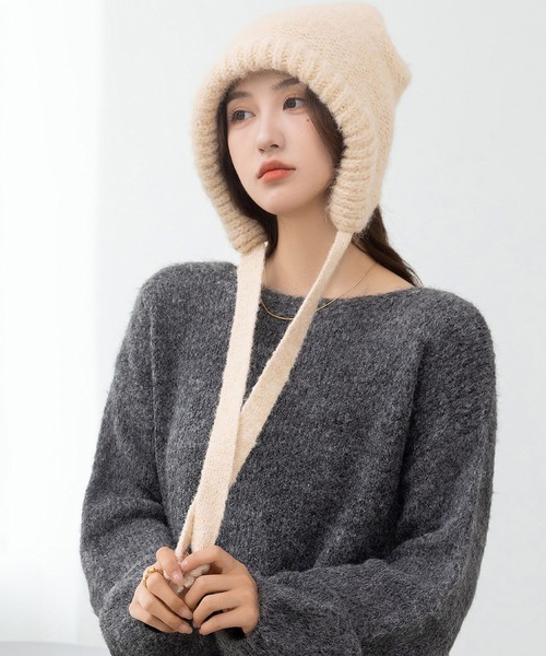 DAY CLOSET ニット帽 ニットキャップ 今っぽ韓国スタイル実現