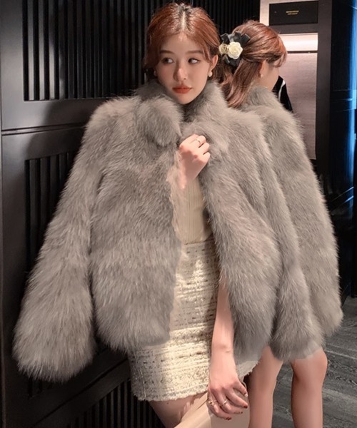 miniministore（ミニミニストア） ブルゾン アウター フェイクファー