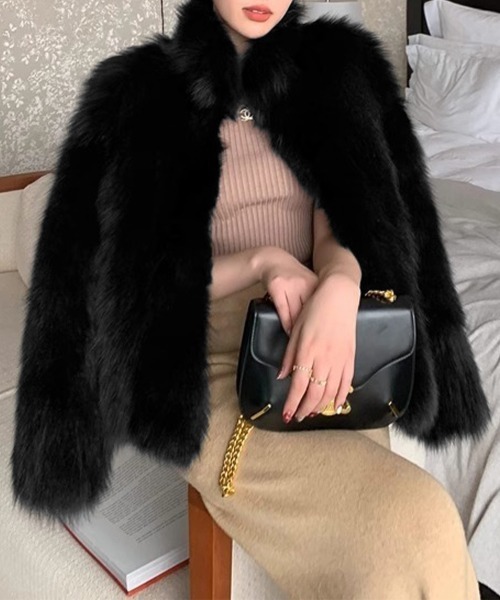 miniministore（ミニミニストア） ブルゾン アウター フェイクファー