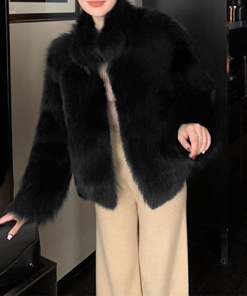 miniministore（ミニミニストア） ブルゾン アウター フェイクファー