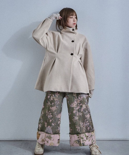 Fashion Letter（ファッションレター） ピーコート pコート スタンド