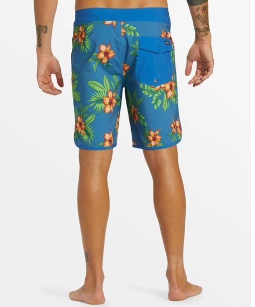 Quiksilver 水着 SURFSILK HAWAII SHOR/クイックシルバー総柄
