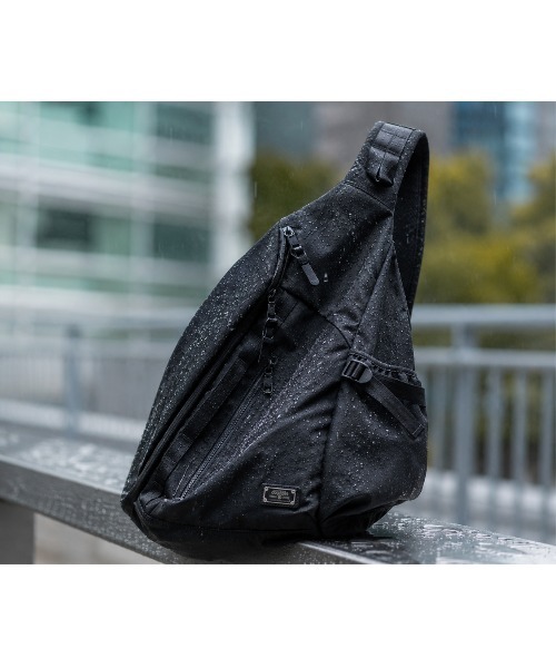 AS2OV ボディバッグ ウエストポーチ ブラック AS2OV（アッソブ） ウエストポーチ 別注 スリングバッグ メンズ