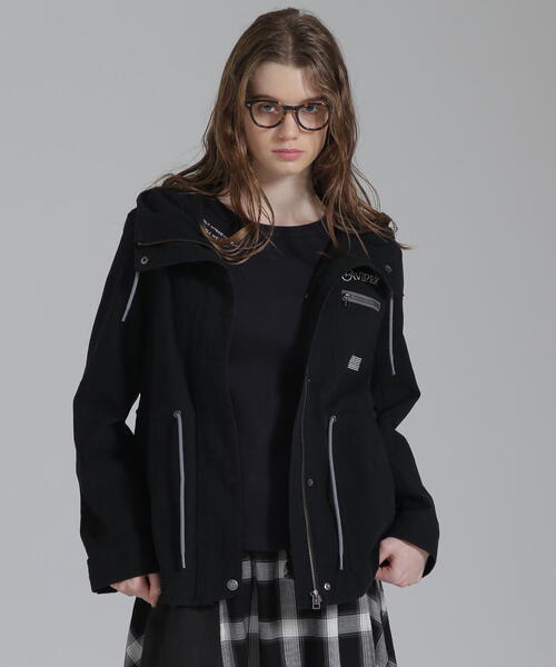 avie アヴィ ブルゾン アウター AVIREX ブルゾン アウター COLOR ZIP COMBI JACKET/カラージップ