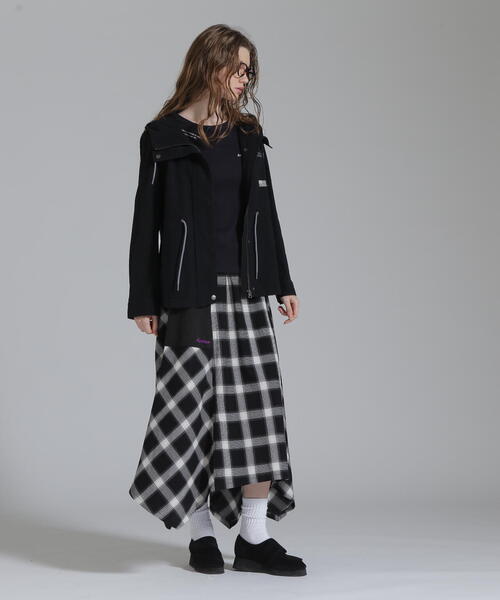 ♠️AVIREX アビレックス　レディース　ブルゾン　カラーコードコンビジャケット AVIREX ブルゾン アウター COLOR ZIP COMBI JACKET/カラージップ